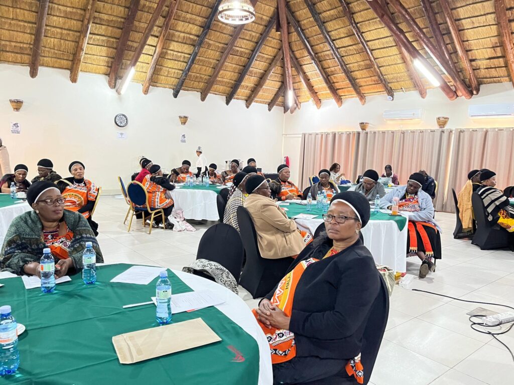 Participants engage in a stakeholder dialogue on ethical leadership and land rights during the Leadership Code of Conduct Bill discussions in Eswatini.
