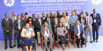 SADC finance and central bank officials in Victoria Falls