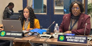 Members of the SADC Corporate ICT Committee, including delegates from Eswatini, during the two-day regional meeting on digital transformation held from 12–13 June 2025.