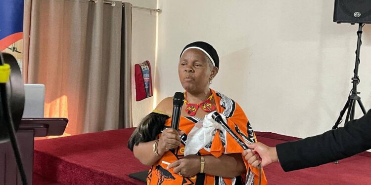 Lutsango members raise concerns over land dispossession during the Leadership Code of Conduct Bill stakeholder engagement in Mbabane.