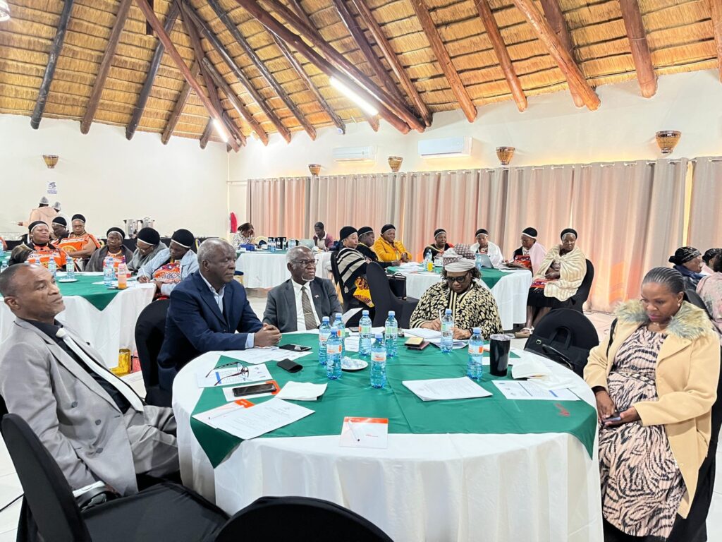 Participants engage in a stakeholder dialogue on ethical leadership and land rights during the Leadership Code of Conduct Bill discussions in Eswatini.