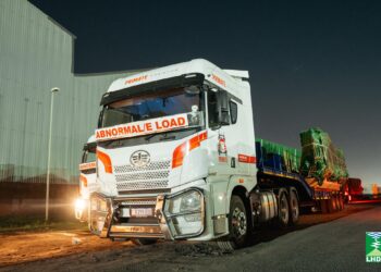 The Polihali Tunnel Boring Machine arrives at Maydon Wharf in Durban, South Africa, ahead of its cross-border journey to Lesotho, where it will excavate the 38km Polihali Transfer Tunnel as part of the Lesotho Highlands Water Project Phase II.