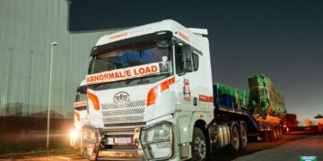 The Polihali Tunnel Boring Machine arrives at Maydon Wharf in Durban, South Africa, ahead of its cross-border journey to Lesotho, where it will excavate the 38km Polihali Transfer Tunnel as part of the Lesotho Highlands Water Project Phase II.