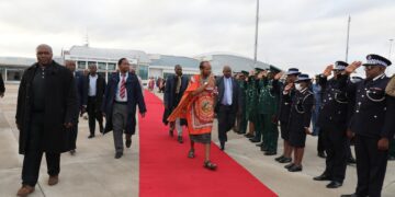 His Majesty King Mswati III and Inkhosikati LaMagongo depart from King Mswati III International Airport on Tuesday morning, 24 June 2025, for a five-day state visit to the Republic of Ghana.