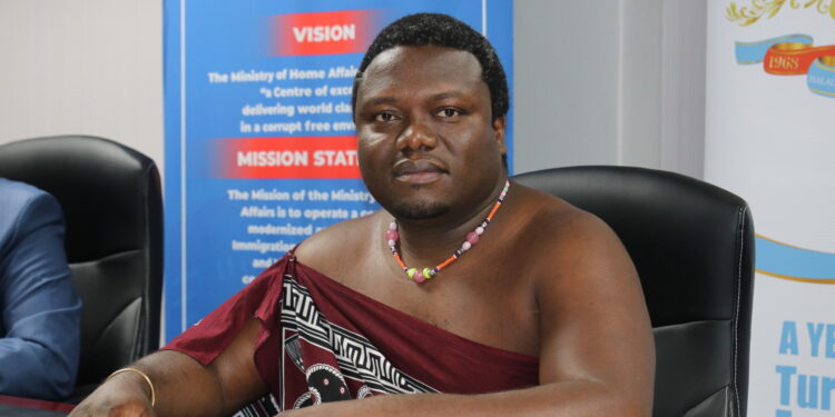 The Honourable Minister of the Ministry of Public Works and Transport, Chief Ndlaluhlaza Ndwandwe