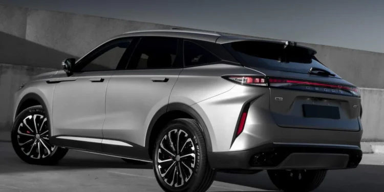 The new SHS model will be based on the high-end C9 Explore trim. Pictured: petrol variant. Image: Omoda & Jaecoooda & Jaecoo