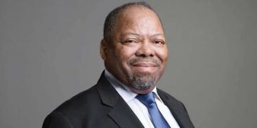 The Honorable Minister of Economic Planning and Development Dr Thambo Gina