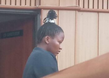 Sinethemba Mngomezulu (18) appeared before the Magistrates Court for illegal abortion and was charged. (pic: Khulekile Mhlanga)