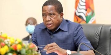 Zambian Former President, Edgar Lungu