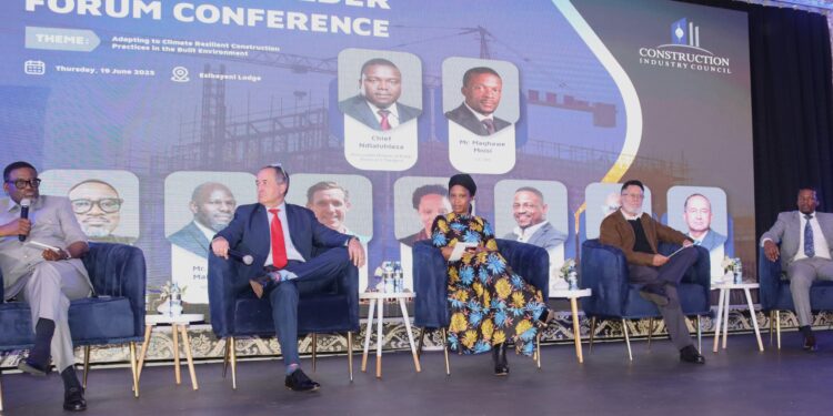 Eswatini's national climate action plan took centre stage at the Construction Industry Council's stakeholder forum. UNDP/Mantoe Phakathi