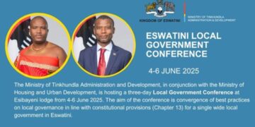 National Local Government Conference kicks off 4–6 June 2025 at Esibayeni Lodge under the theme: “One Country; One System of Local Government”