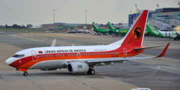 One of the national carrier’s fleet on ground in South Africa