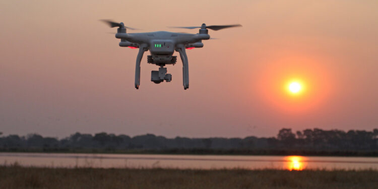 A drone spotted flying illegally over Kruger National Park