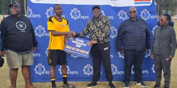 Man of the Match award after a commanding midfield display in the National Commissioner’s Cup semifinal clash at Prince of Wales.