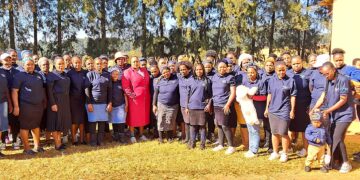 Bagcugcuteli trainees attending a session in Shiselweni as part of the Community Based Health Services programme rollout.