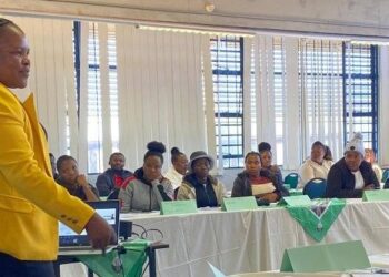 A picture of the ongoing adolescent girls and young women training session on vital business skills. (Courtesy pics)