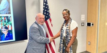 Nomfundo Sifundza Ngcamphalala during her participation in the International Visitors Leadership Programme in the United States.
