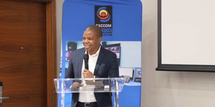 Director Technical Service Thulani Fakudze making remarks.