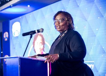 ATAF Executive Secretary Mary Baine addressing taxpayers during the ERS Client Appreciation Day at Ezulwini. Photo by ERS