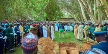 Former Nigerian President Muhammadu Buhari laid to rest in Daura, with full military honours and Islamic burial rites.
