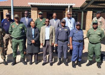 SADC Secretariat officials conduct a study visit at the Beitbridge Border Post—linking South Africa and Zimbabwe—as part of efforts to improve regional trade and implement coordinated border management systems.