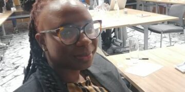 UNESWA lecturer Ncobile Ndzinisa-Dlamini was at the ESCCOM consultation meeting. (Pic: Sithembiso Sihlongonyane)