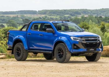 D-Max AT35 has been unveiled in facelift form in the UK. Image: Isuzu UK