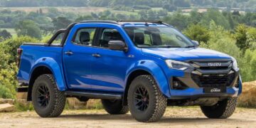 D-Max AT35 has been unveiled in facelift form in the UK. Image: Isuzu UK