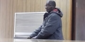 Sipho Dlamini, 70, appears before court after being arrested for possession of dagga at his homestead in Nkomazi.