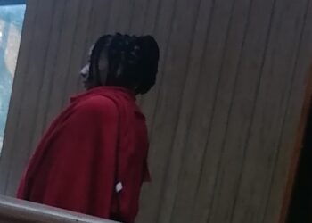 Princess Mhlanga appeared at the Mbabane Magistrates Court. (Pic: Sithembiso Sihlongonyane)