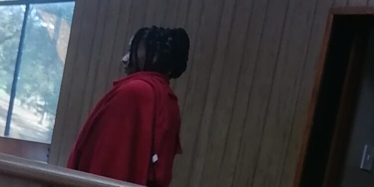 Princess Mhlanga appeared at the Mbabane Magistrates Court. (Pic: Sithembiso Sihlongonyane)