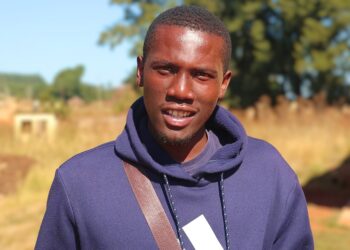 Malibongwe Mhlongo during the RHM training in Nhlangano