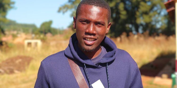 Malibongwe Mhlongo during the RHM training in Nhlangano