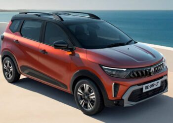 Triber has been updated with styling elements from the facelift Captur. Image: Renault India