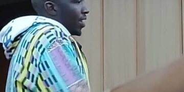 Man accused of assaulting his son over soiled sofas appeared in court. (Pic: Khulekile Mhlanga).