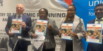 Principal Secretary Thabsile Mlangeni on behalf of the Hon. Minister for Economic Planning and Development, Dr. E.T. Gina