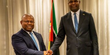 President Daniel Chapo meets with Africa50 CEO Alain Ebobissé