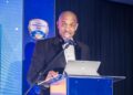 Commissioner General Brightwell Nkambule addresses clients during the ERS Client Appreciation Day event. Photo by ERS
