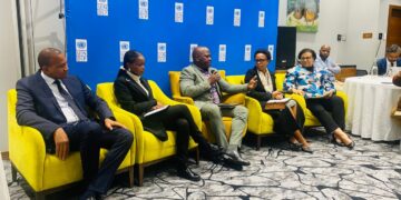Representatives from the United Nations, UNDP, and WFP engage with local MSME owners during the launch of the renewable energy support programme