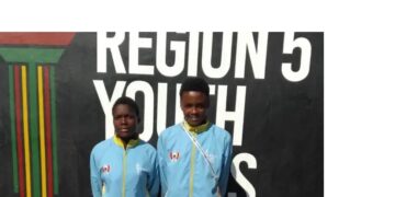 Bronze and Silver Medalist, Bafundzile Dlamini and Shagon Muhammad
