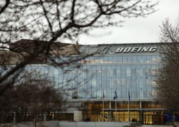 The headquarters for Boeing in Arlington, Virginia