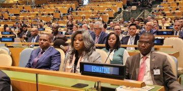 Eswatini’s Minister of Housing and Urban Development, Appolo Maphalala , and Minister of ICT, Savannah Maziya , attend the High Level Political Forum on Sustainable Development in New York.
