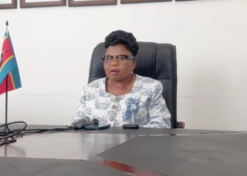 The Acting Deputy Prime Minister,Hon. Jane Mkhonta-Simelane