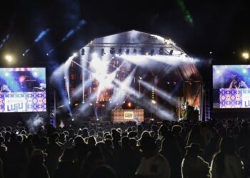 DJ energizes the crowd with vibrant beats at last year’s Standard Bank Luju Food & Lifestyle Festival in Mbabane.