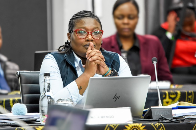 Court secretary Andiswa Mengo
