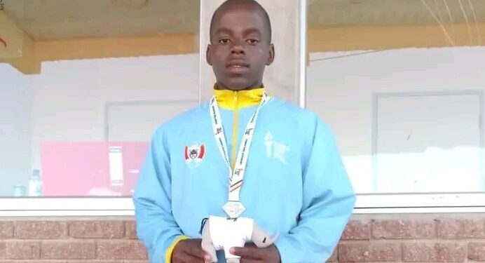 Gold medalist, Mkhuleko Nzima (courtesy pic.)