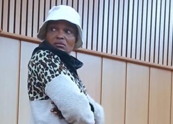 Phakamile Sandzisile Shongwe stands in the dock at the Mbabane Magistrate Court. Photo: Lindelwa Myeni