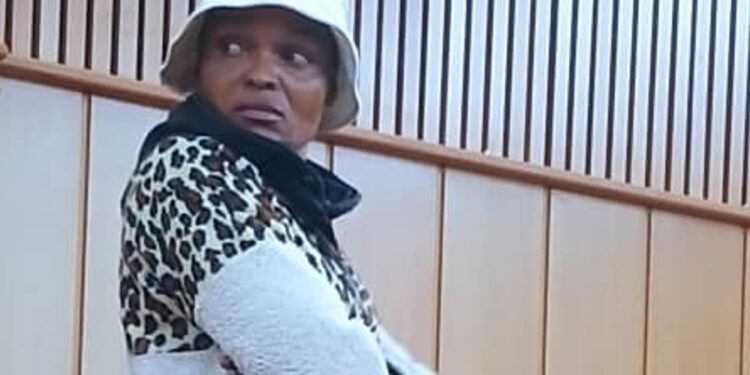 Phakamile Sandzisile Shongwe stands in the dock at the Mbabane Magistrate Court. Photo: Lindelwa Myeni