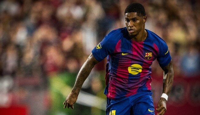 Marcus Rashford. Photo: x/@FCBarcelona