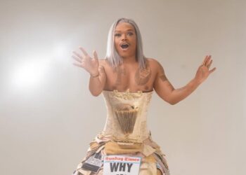 I am the marvel of Mzansi” — Somizi stuns in a headline-inspired gown celebrating South Africa’s triumphs, styled by @heidi_couture6 and captured by @jg_v_fotography